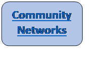 Rectangle: Rounded Corners: Community Networks